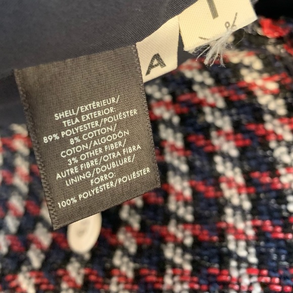 ANN TAYLOR • London Lady Knitted Mini Blazer, Petite - Picture 8 of 8